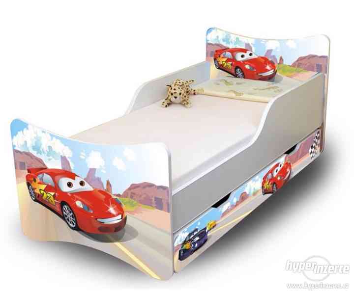 Dětská postel Racer + dekorace ZDARMA - foto 4