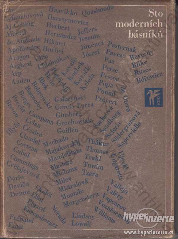 Sto moderních básníků uspoř. Adolf Kroupa 1967 - foto 1