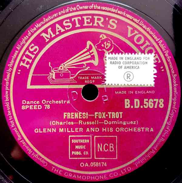 Glenn Miller Orchestra – tři šelakové gramodesky 1940/1941 - foto 7