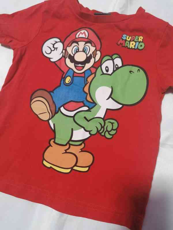 Dětské tričko Super Mario, vel. 86-92 - foto 2