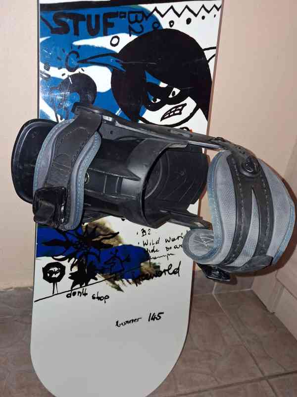 Snowboard s vázáním B2.BURNER – 145 cm (Made in Austria) - foto 3