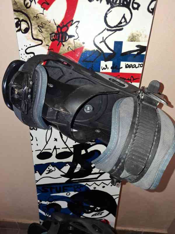 Snowboard s vázáním B2.BURNER – 145 cm (Made in Austria) - foto 2
