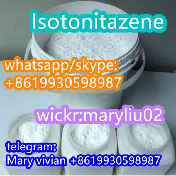 Isotonitazene cas 14188-81-9 top purity 99%  cheaper price  - foto 1