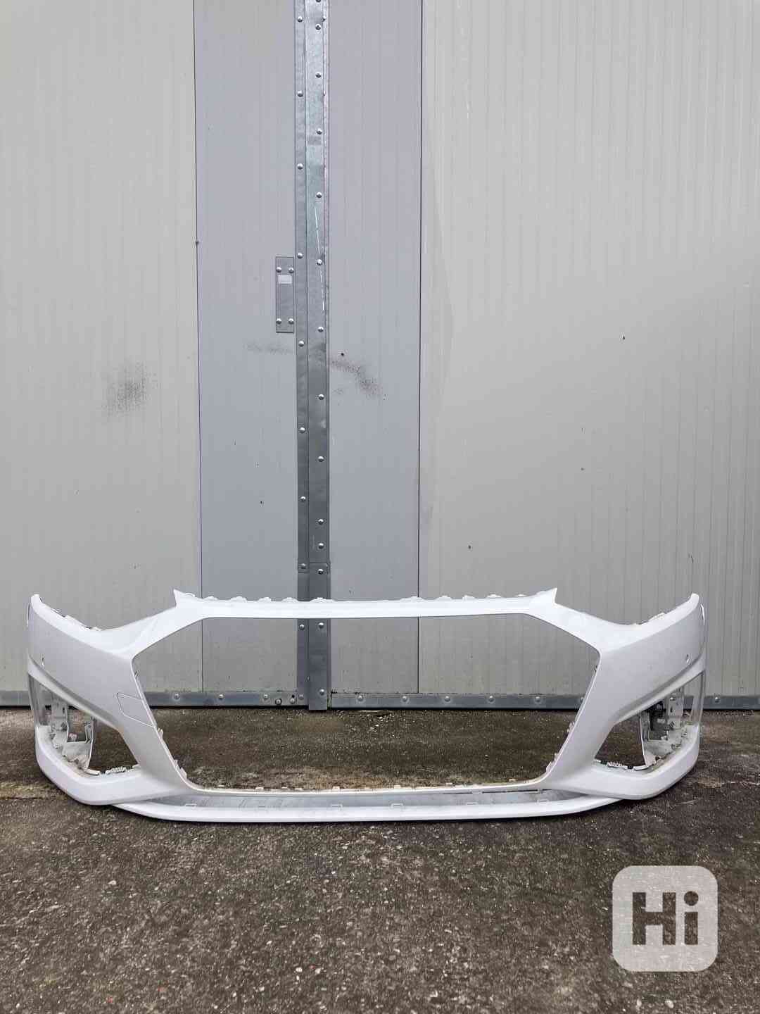 PREDNI NARAZNIK Audi A4 B9 8W lift 19- cerny pdc - foto 1