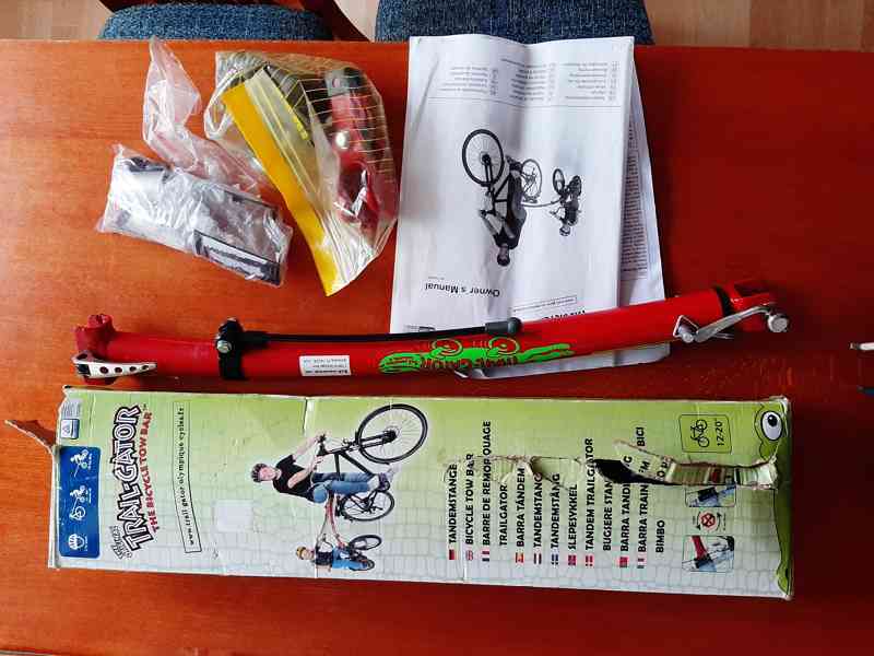 Tažná tyč za kolo Trail Gator - foto 2