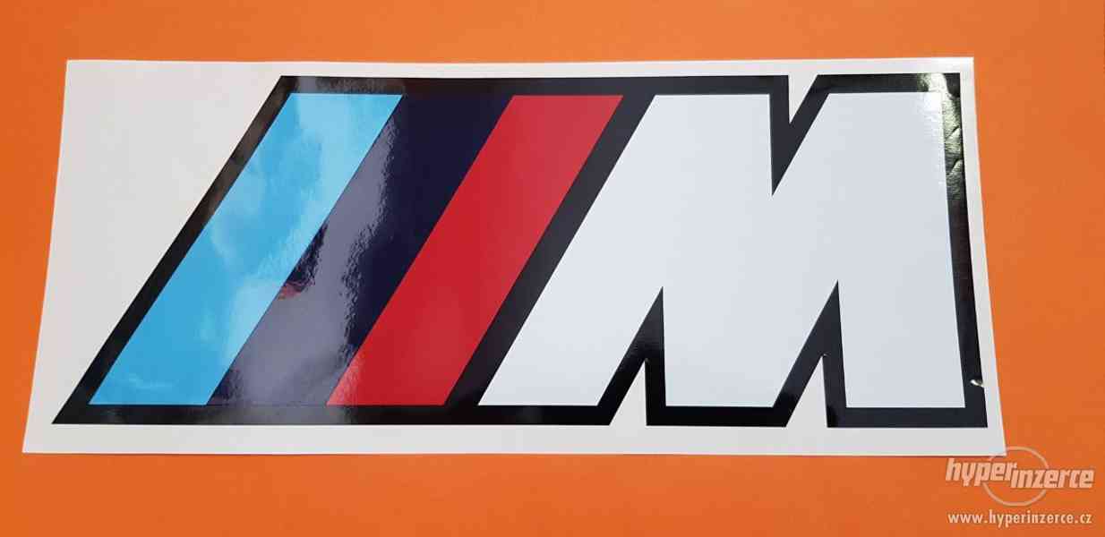 BMW - motorsport - M power samolepky - foto 1