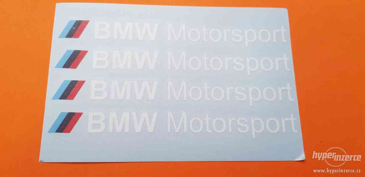 BMW - motorsport - M power samolepky - foto 5
