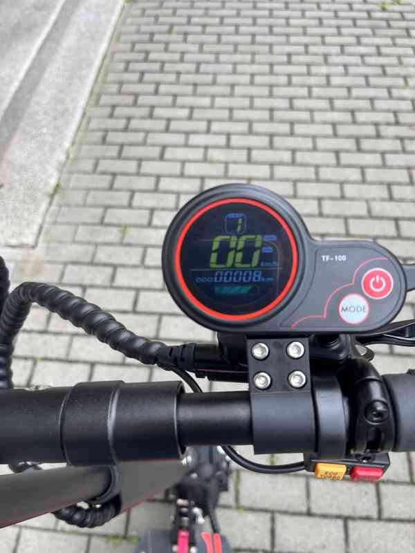 Elektrokoloběžka BOYU Q7 3200W 60KM/H 19AH - foto 2