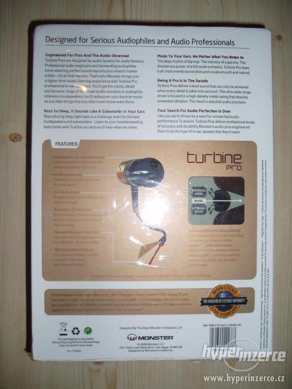 Monster Turbine Pro Gold. - foto 2