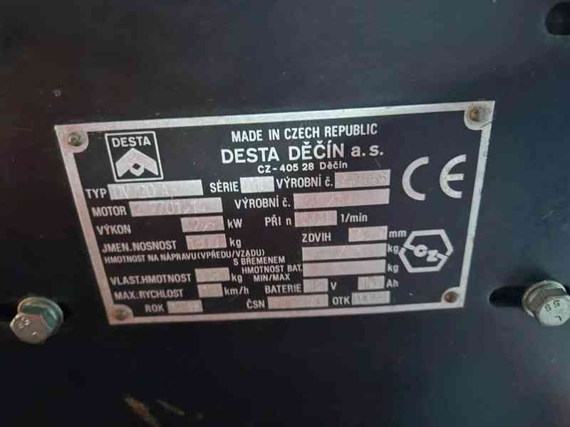 Vysokozdvižný vozík desta dv-20A - foto 5