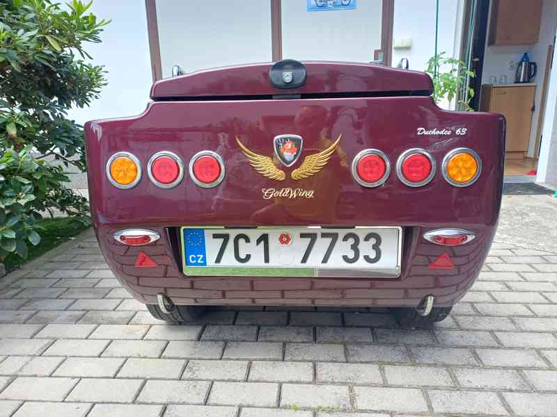 Přívěsný vozík za moto - foto 4