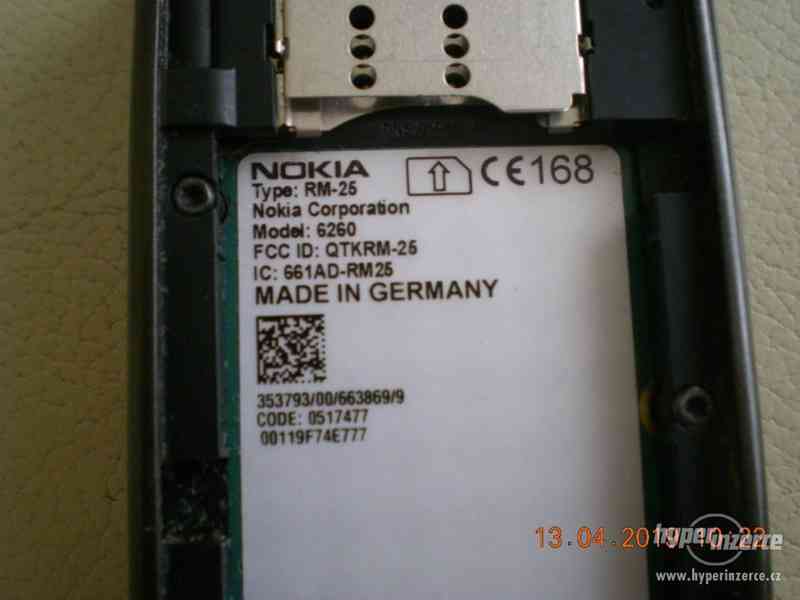 Nokia 6260 - plně funkční vyklápěcí telefony z r.2004 - foto 26