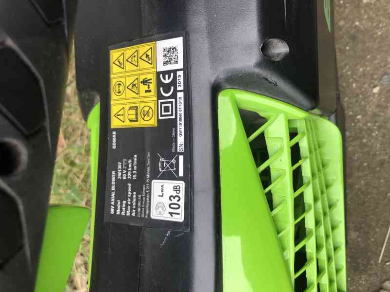 AKU FUKAR GREENWORKS GD60AB - foto 4