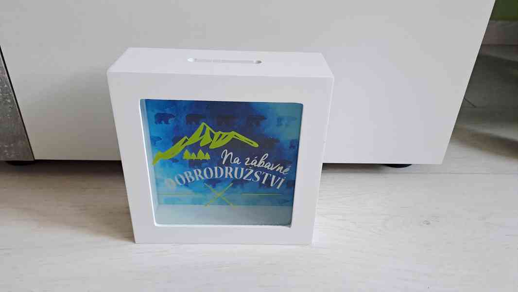 Dárková pokladnička - Na zábavné dobrodružství - foto 1