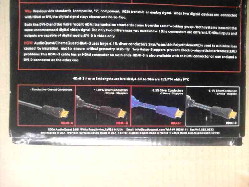 Audioquest HDMI-3 - foto 3