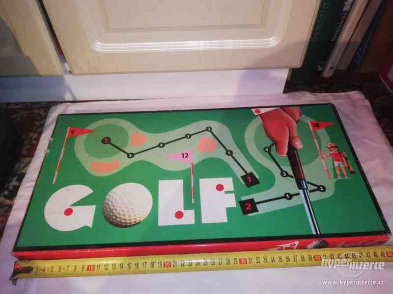 Golf - desková hra - retro - foto 1