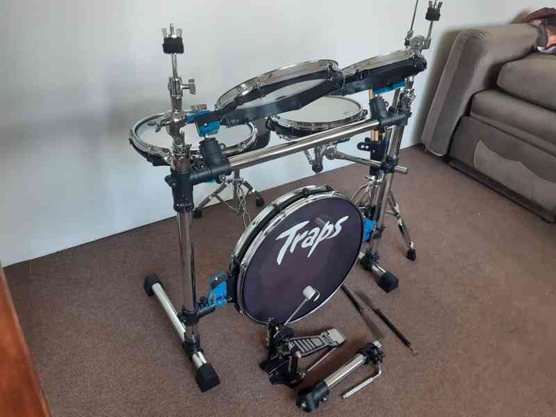 Akustické Bicí Traps - Made In England - foto 4