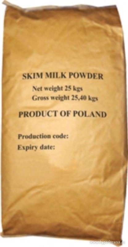 Plnotučné sušené mléko 25kg odstredené sušené mléko /polsko - foto 2