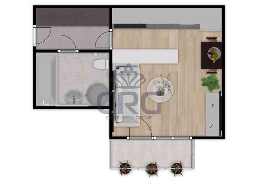NABÍDKA PRONÁJMU NOVOSTAVBY BYTU  1+KK S BALKONEM, MORAVANY - foto 13