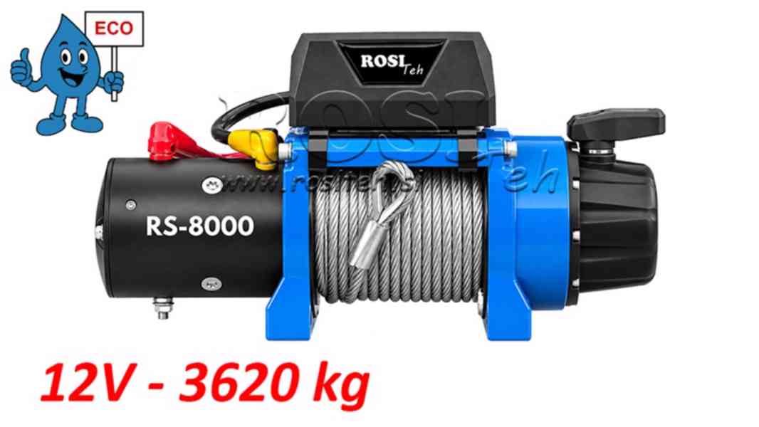 12V DC ELEKTRICKÉ VYŤAHOVACÍ ZAŘÍZENÍ - foto 5