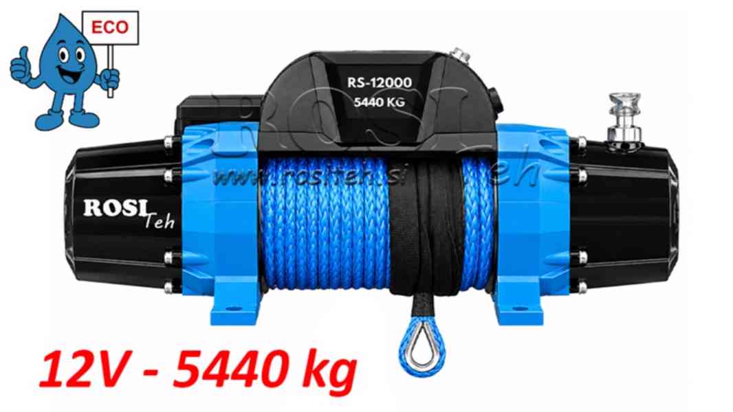 12V DC ELEKTRICKÉ VYŤAHOVACÍ ZAŘÍZENÍ - foto 4