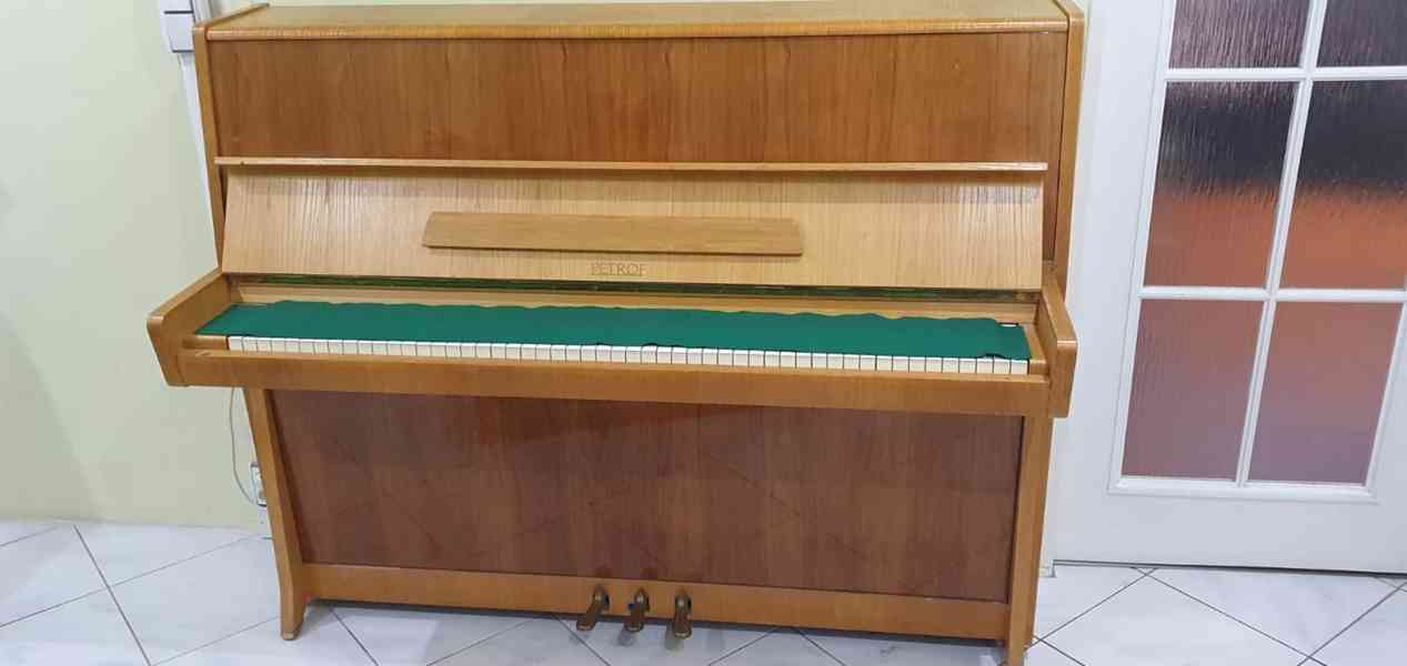 Prodám pianino PETROF – model 105-111 - foto 6