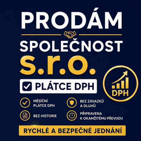 Prodej společnosti s.r.o. - plátce DPH