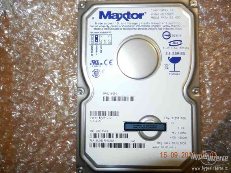 Hard Disk Maxtor 160 Gb PATA133  3.5" - foto 1