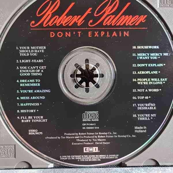 CD - ROBERT PALMER / Don't Explain - foto 2