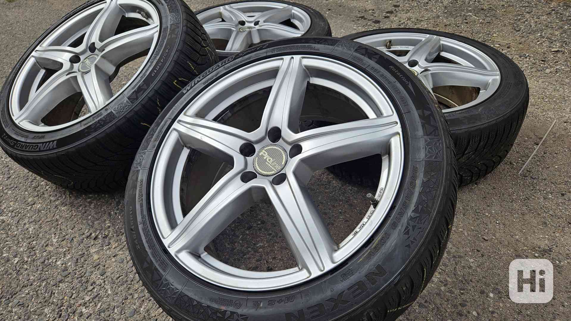 Alu kola 19" Proline 5x112 + zimní pneu Nexen 245/45 R19 – M - foto 1