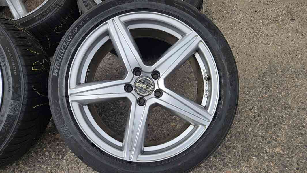 Alu kola 19" Proline 5x112 + zimní pneu Nexen 245/45 R19 – M - foto 2