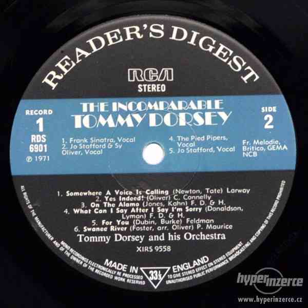 TOMMY DORSEY - THE INCOMPARABLE (BOX 4LP) - foto 11