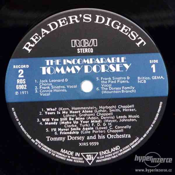 TOMMY DORSEY - THE INCOMPARABLE (BOX 4LP) - foto 15