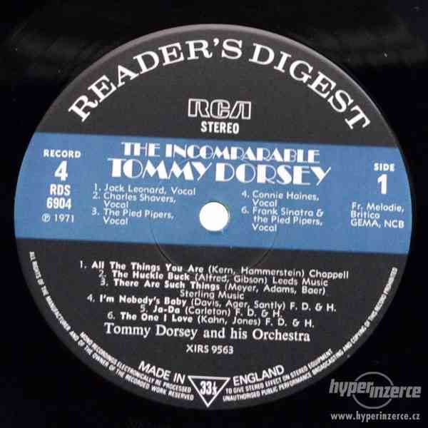 TOMMY DORSEY - THE INCOMPARABLE (BOX 4LP) - foto 27