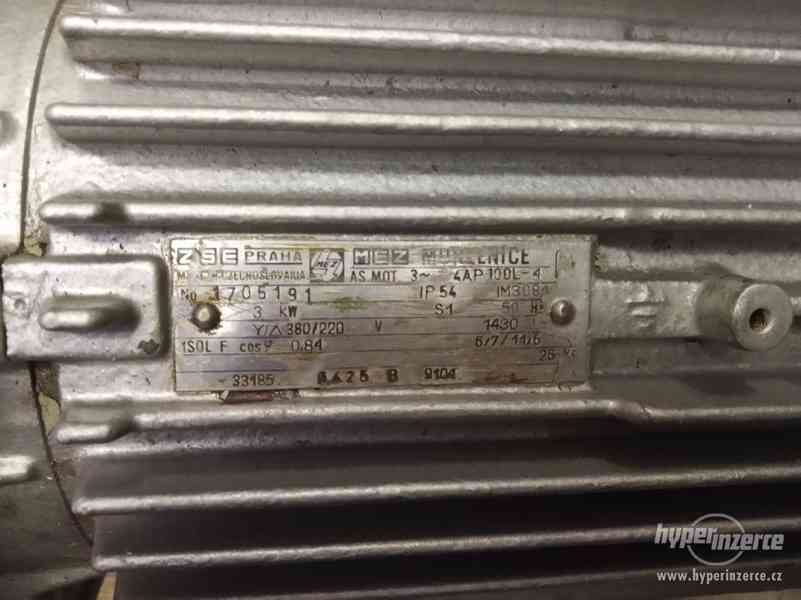 přírubový motor 3 kW - foto 2