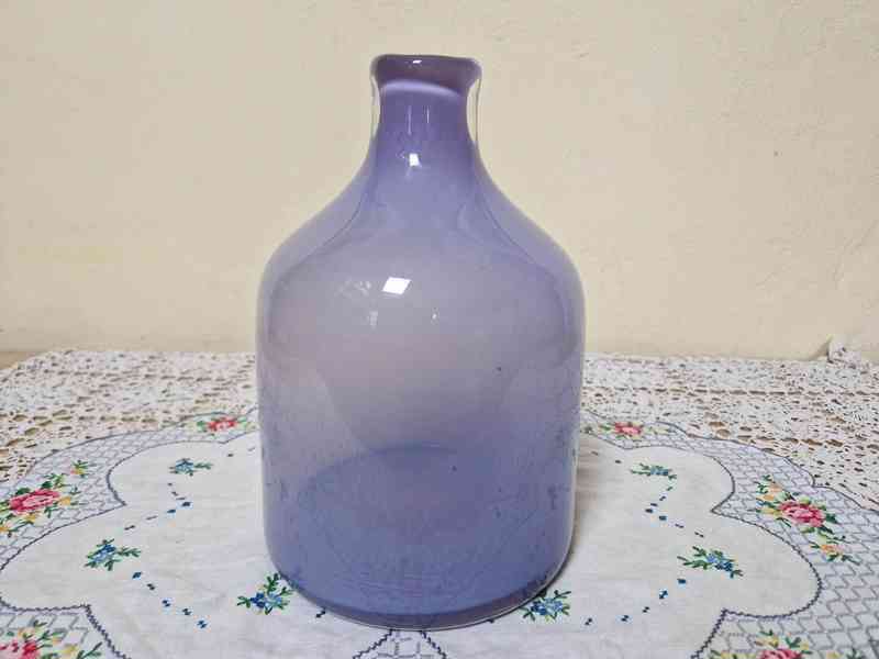 Masivní fialová Váza Jaroslav Svoboda - foto 2