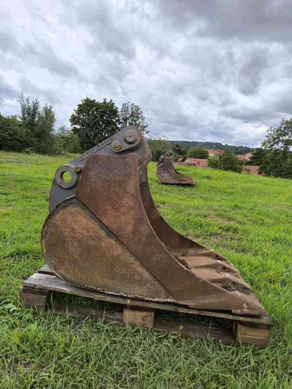 Podkopová lopata, 75cm s upínáním Liebherr - foto 6