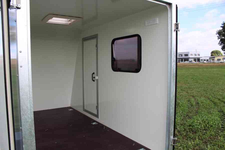 Přívěs skříňový TFS 320S.00 320x150x180cm 750kg XL okna+dveř - foto 10
