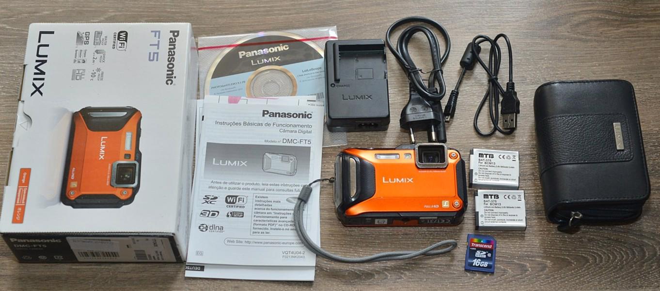 Panasonic Lumix DMC-FT5*Vodotěsný *Full HDV*Wi-fi* - foto 3