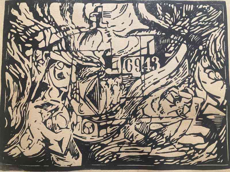 Boccioni Umberto - State of Mind: Farewells  nedatované - foto 2