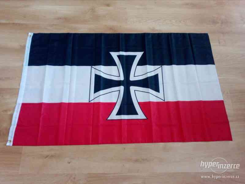 Vlajka německý válečný kříž - foto 1