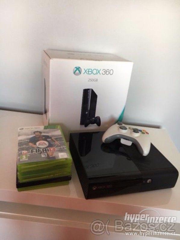 Xbox 360 250GB + ovladač + hry - foto 1