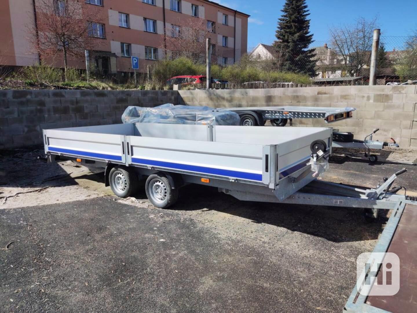 Autopřepravník + ALU bočnice - 2700kg - foto 1