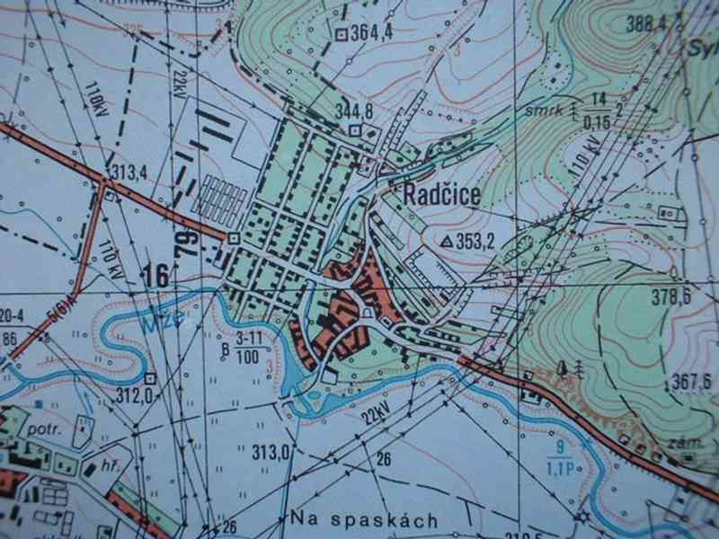 Vojenská profesionální tajná mapa Plzně 1:25 - foto 5