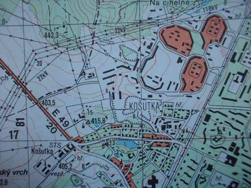 Vojenská profesionální tajná mapa Plzně 1:25 - foto 2