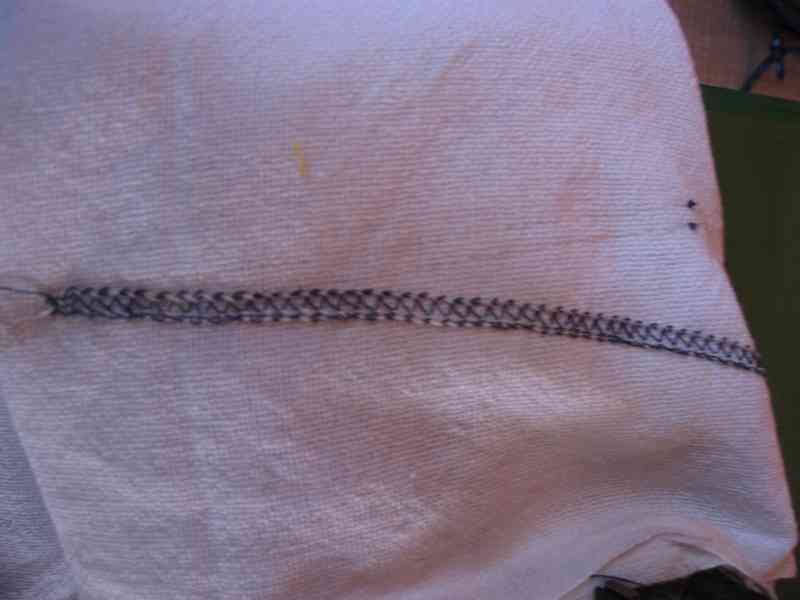 šící průmyslový stroj dvoujehla - foto 3