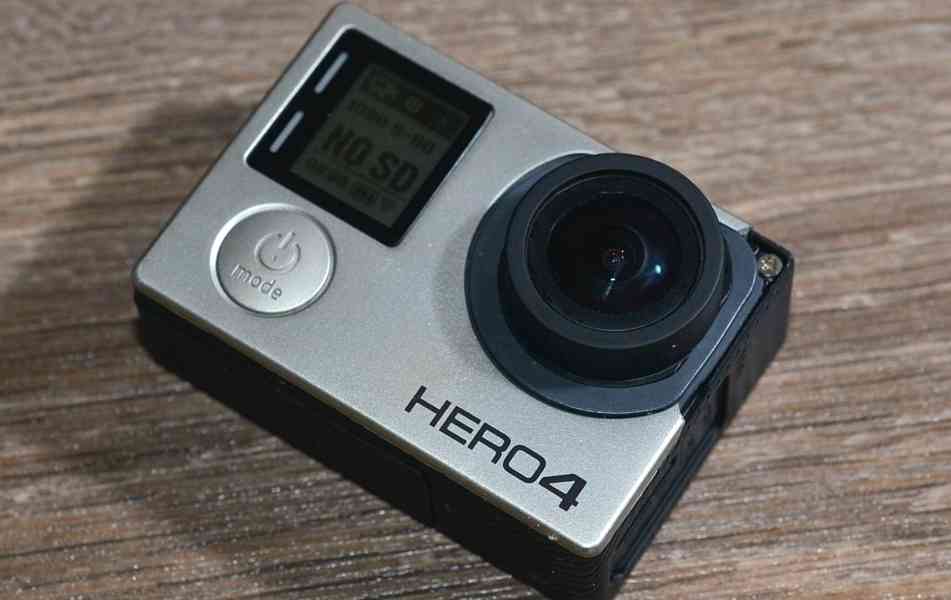 GoPro HERO4 kamera*12Mpx CMOS*4K Video*Wi-Fi - foto 3