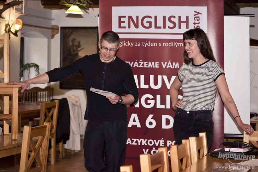 Anglicky za týden s rodilým mluvčím - jazykové pobyty v ČR - foto 10