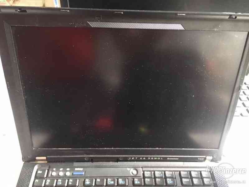 Lenovo T400 - nová nabíječka, nový disk - foto 3