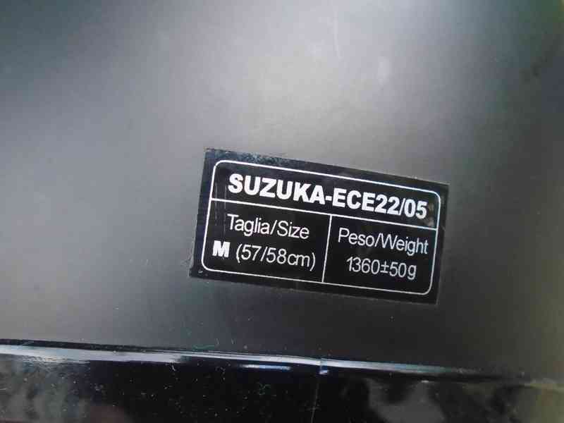 Značková helma přilba na motorku moto Akira M 57-58 cm Japan - foto 9